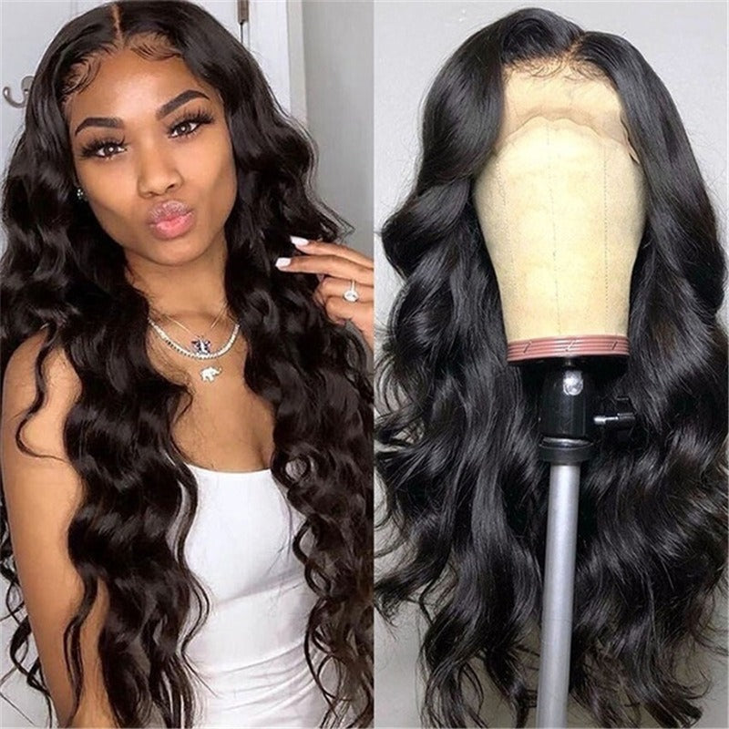 Long Curly Wave Full Headgear Wig | Synthetic | European & American Style