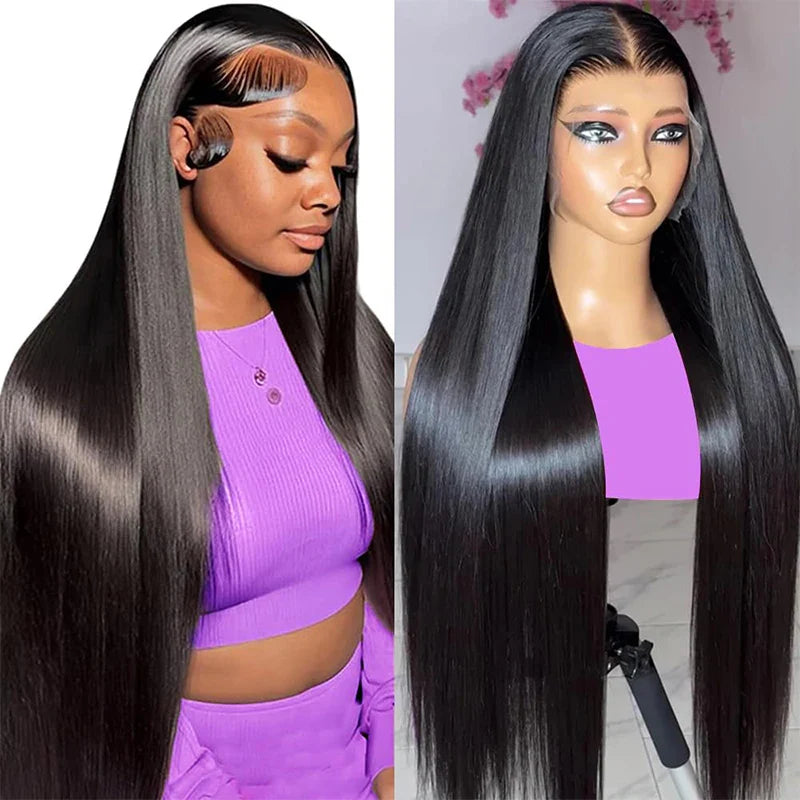 30" Bone Straight Lace Front Wig | 13x6 HD Lace | Malaysian Human Hair