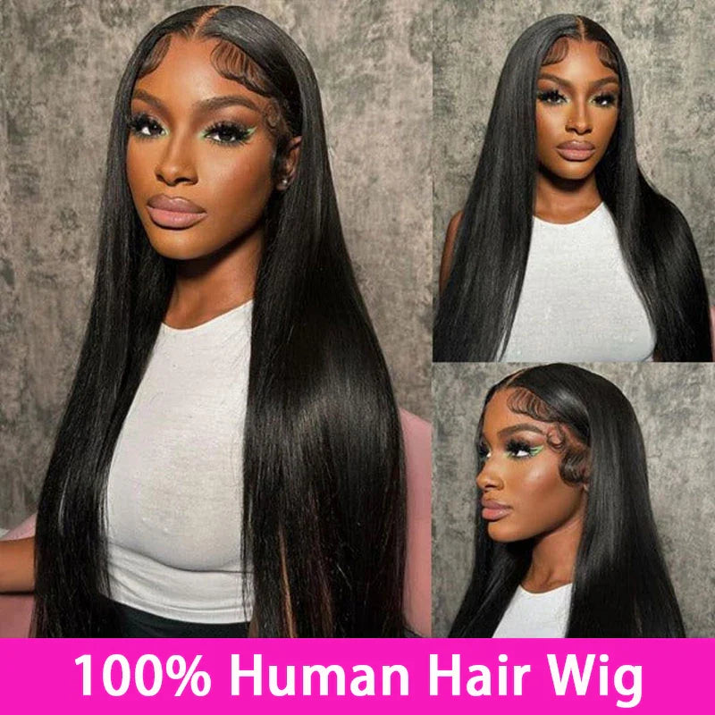 30" Bone Straight Lace Front Wig | 13x6 HD Lace | Malaysian Human Hair