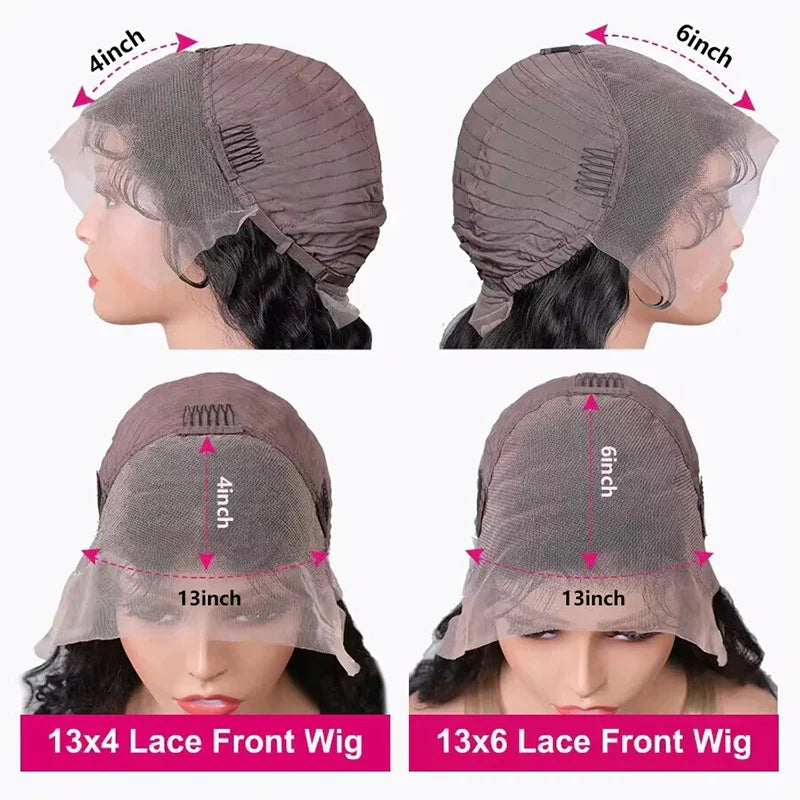 30" Bone Straight Lace Front Wig | 13x6 HD Lace | Malaysian Human Hair