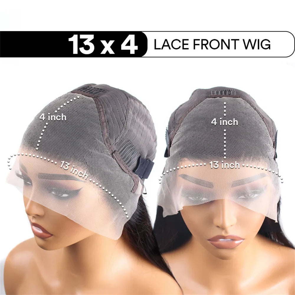 40" Body Wave Lace Front Wig | 13x4 & 13x6 HD Lace | Brazilian Human Hair