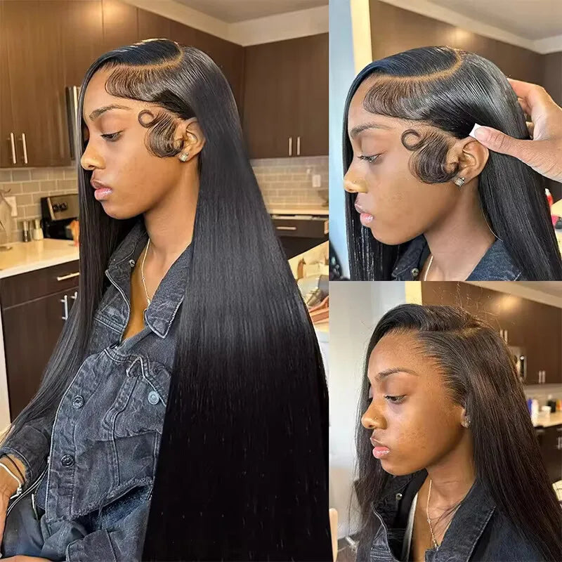 30" Bone Straight Lace Front Wig | 13x6 HD Lace | Malaysian Human Hair